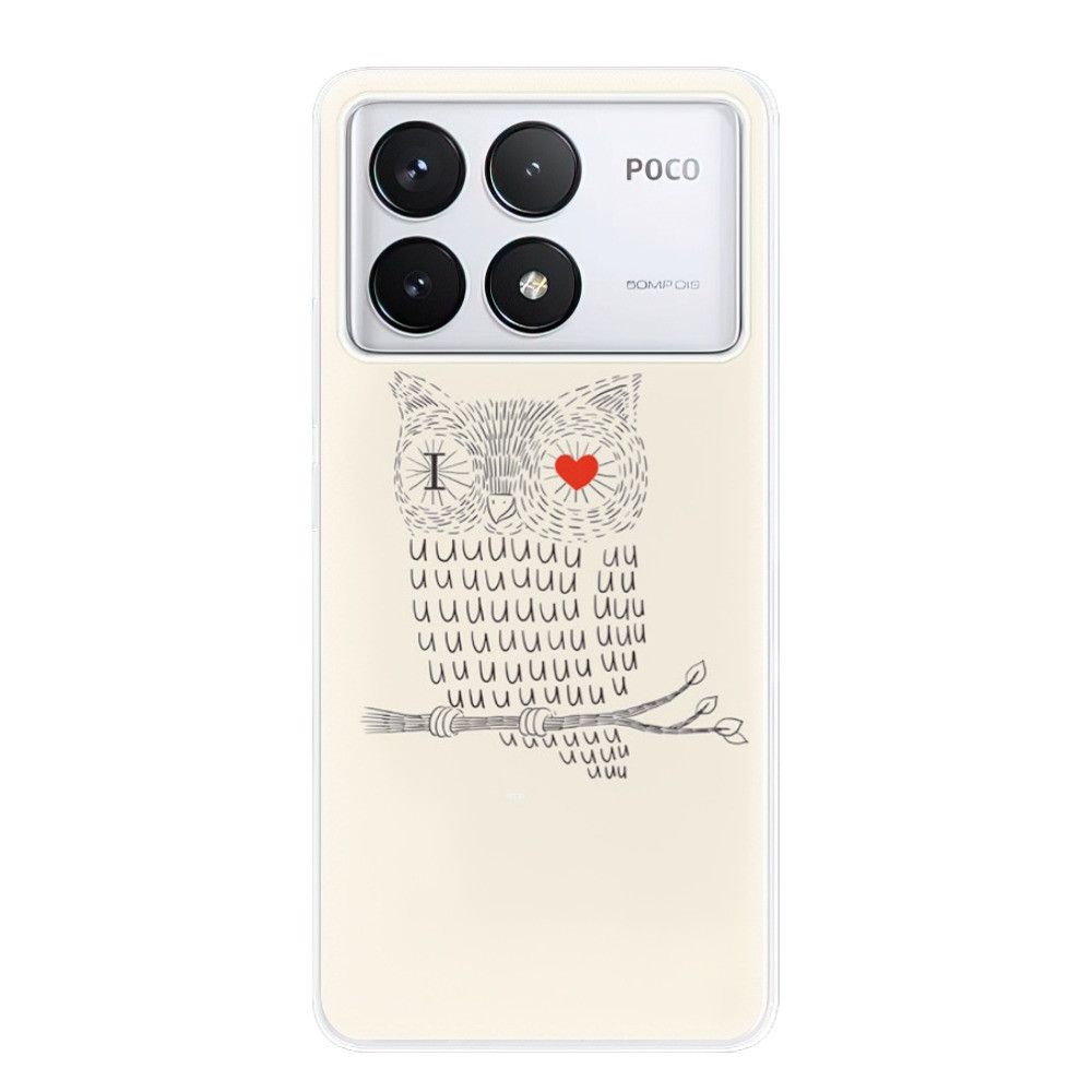 Odolné silikónové puzdro iSaprio - I Love You 01 - Poco F6 Pro
