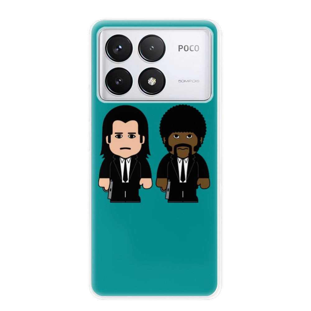 Odolné silikónové puzdro iSaprio - Pulp Fiction - Poco F6 Pro