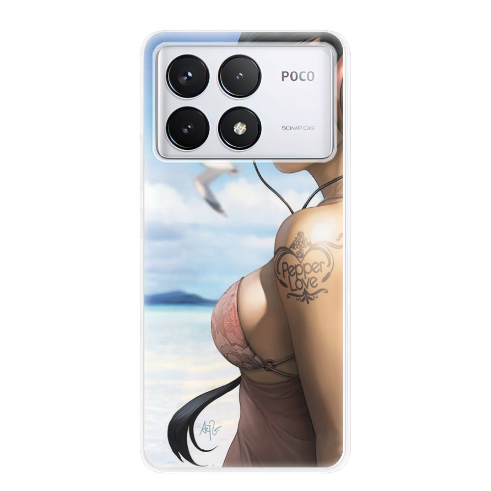 Odolné silikónové puzdro iSaprio - Girl 02 - Poco F6 Pro