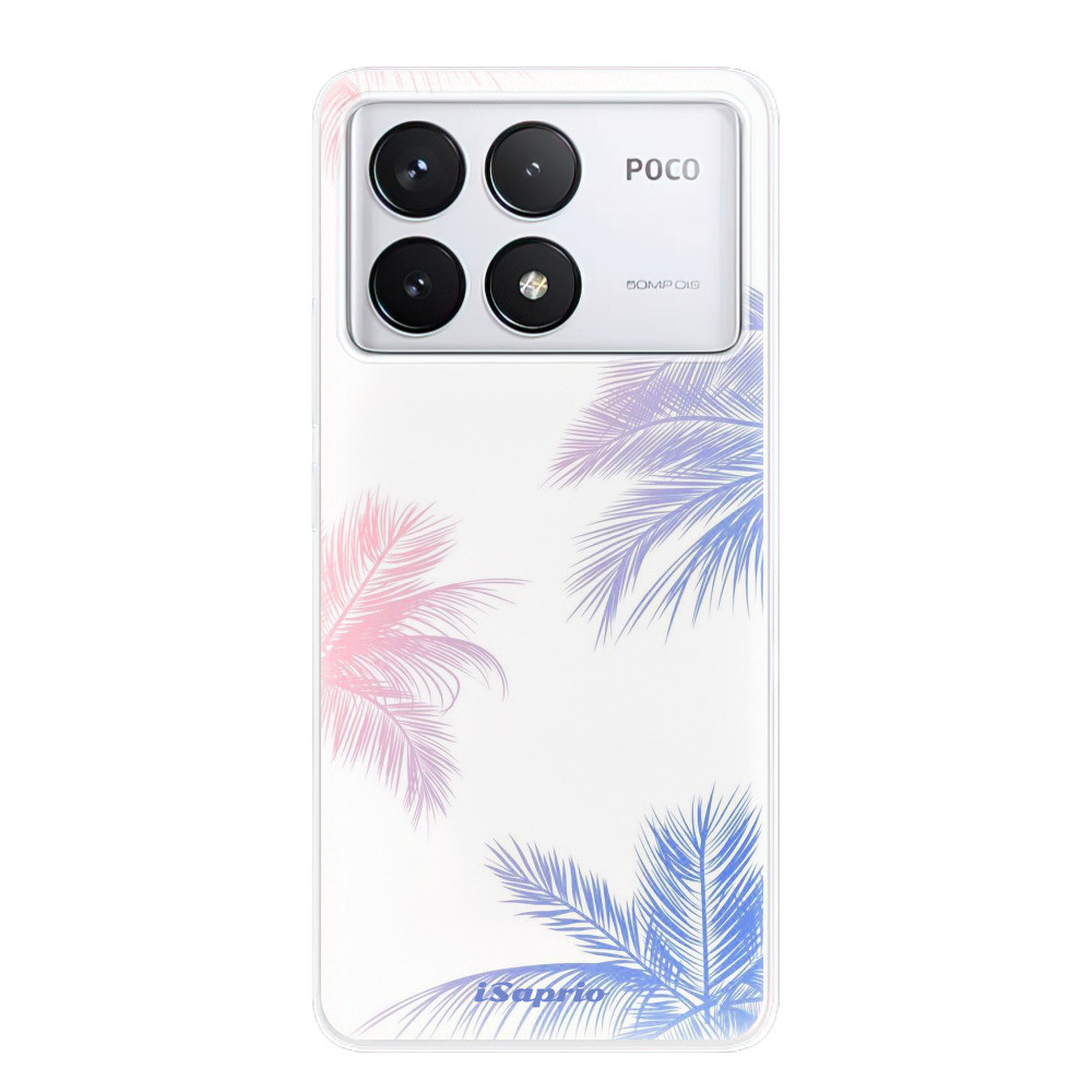 Odolné silikónové puzdro iSaprio - Digital Palms 10 - Poco F6 Pro