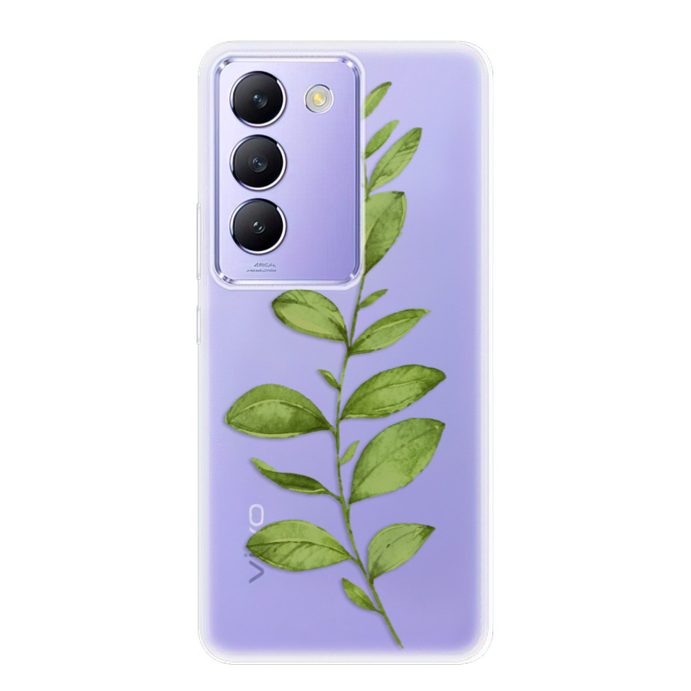 Odolné silikónové puzdro iSaprio - Green Plant 01 - Vivo V40 SE 4G/5G