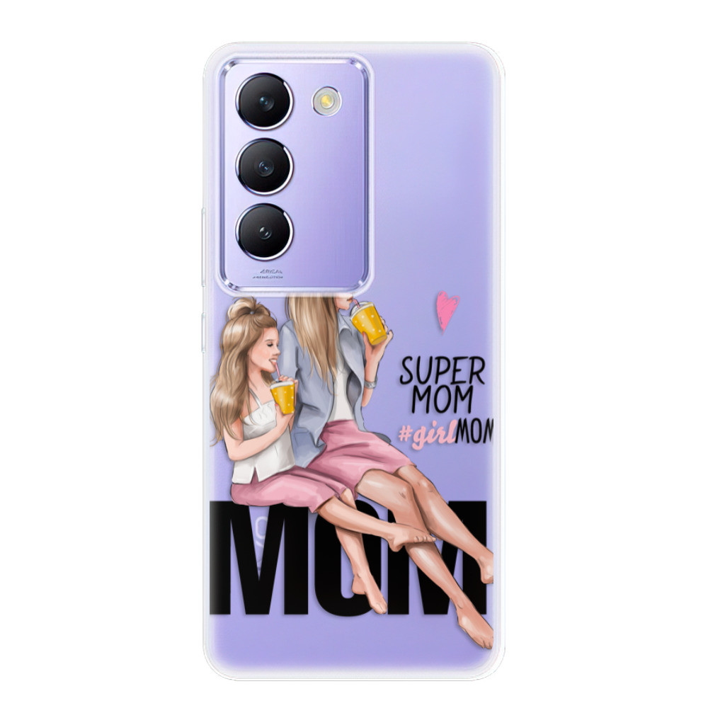 Odolné silikónové puzdro iSaprio - Milk Shake - Blond - Vivo V40 SE 4G/5G