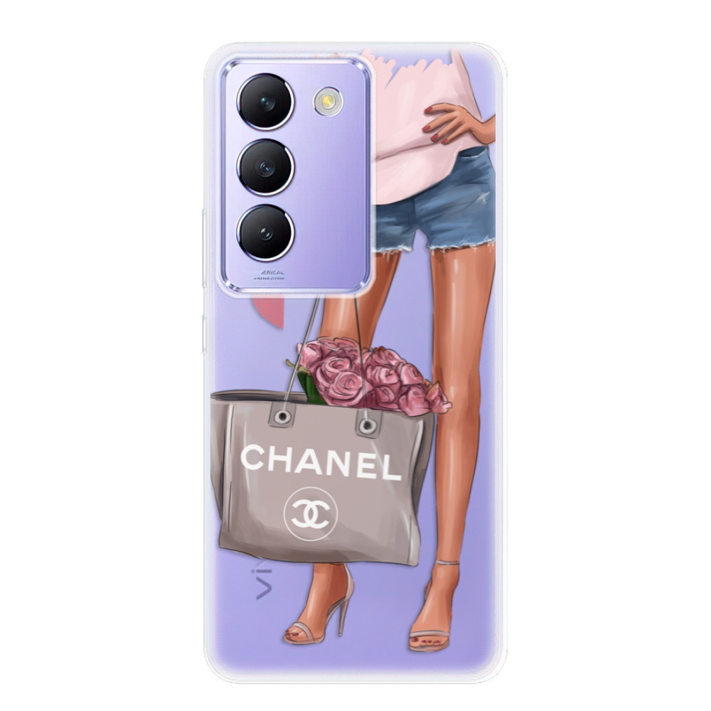 Odolné silikónové puzdro iSaprio - Fashion Bag - Vivo V40 SE 4G/5G