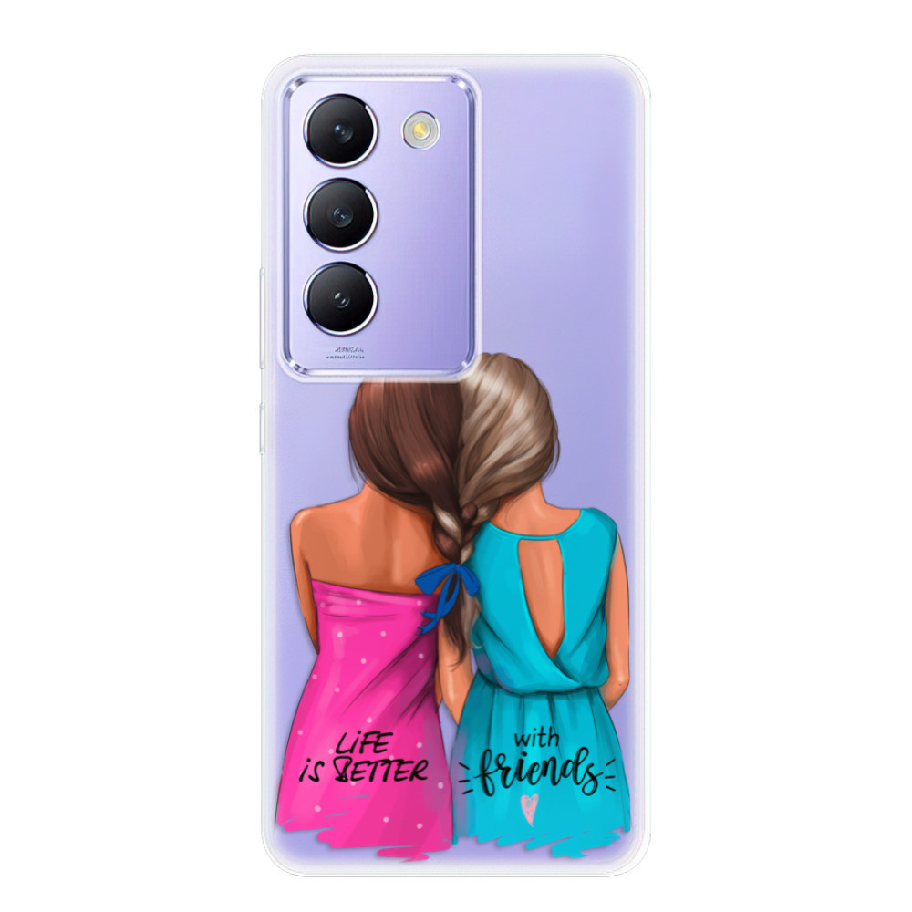Odolné silikónové puzdro iSaprio - Best Friends - Vivo V40 SE 4G/5G