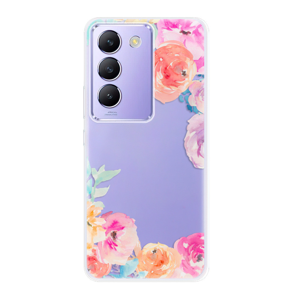 Odolné silikónové puzdro iSaprio - Flower Brush - Vivo V40 SE 4G/5G
