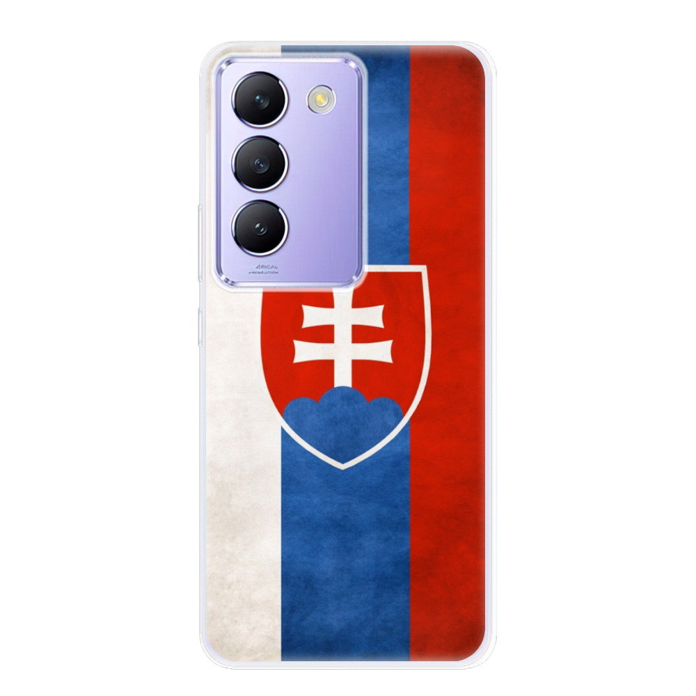Odolné silikónové puzdro iSaprio - Slovakia Flag - Vivo V40 SE 4G/5G