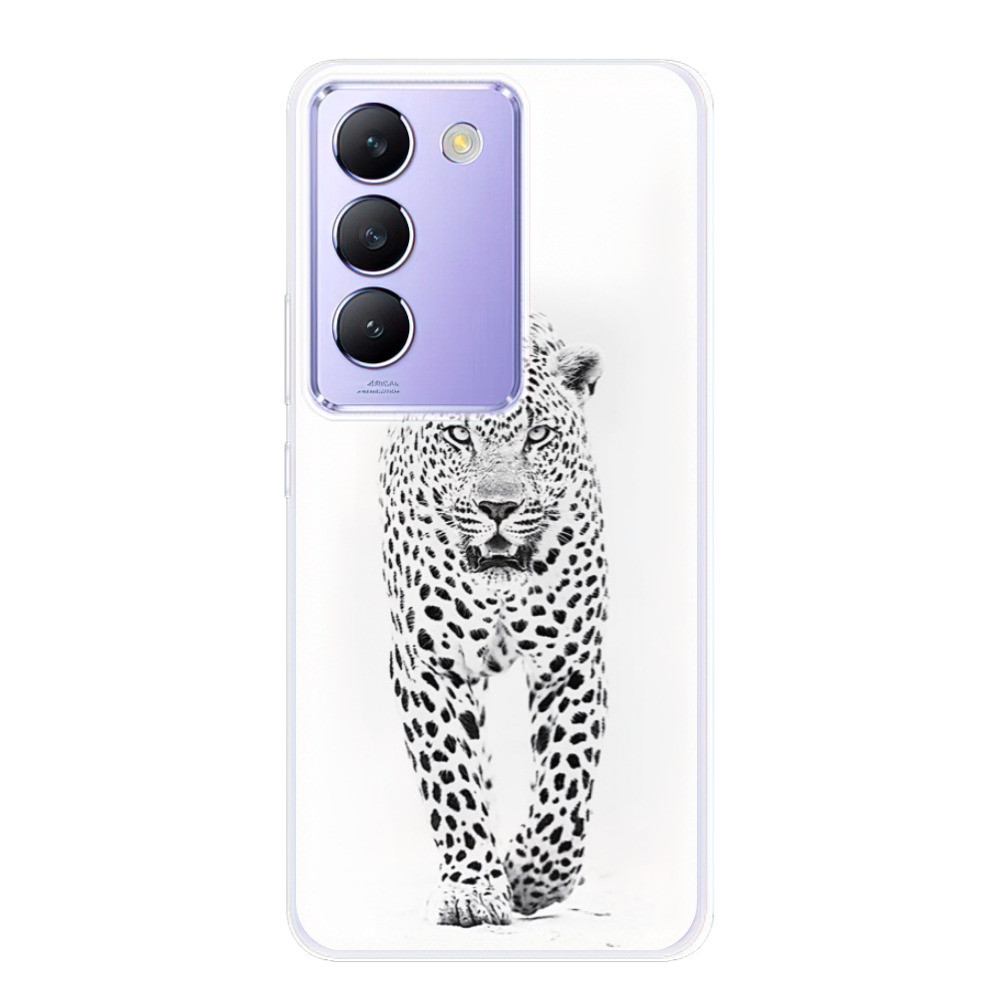 Odolné silikónové puzdro iSaprio - White Jaguar - Vivo V40 SE 4G/5G