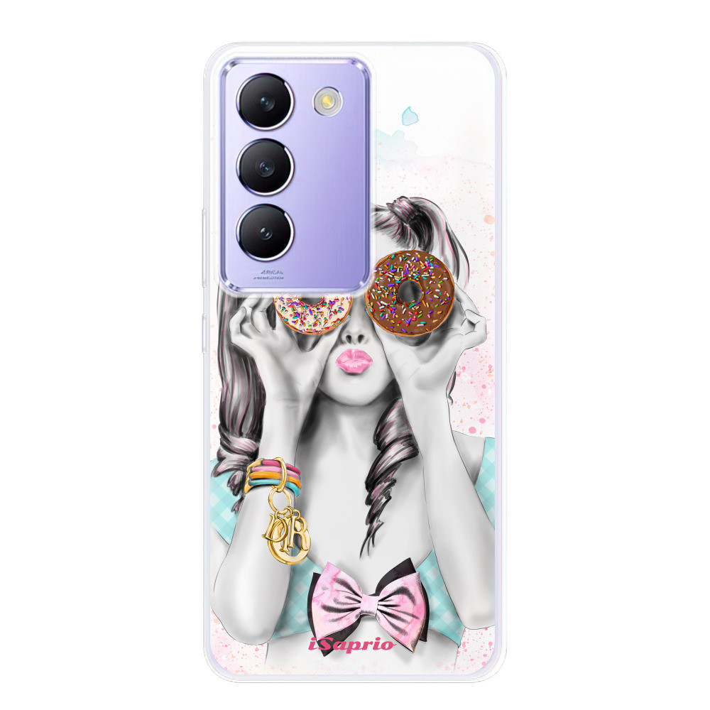 Odolné silikónové puzdro iSaprio - Donuts 10 - Vivo V40 SE 4G/5G