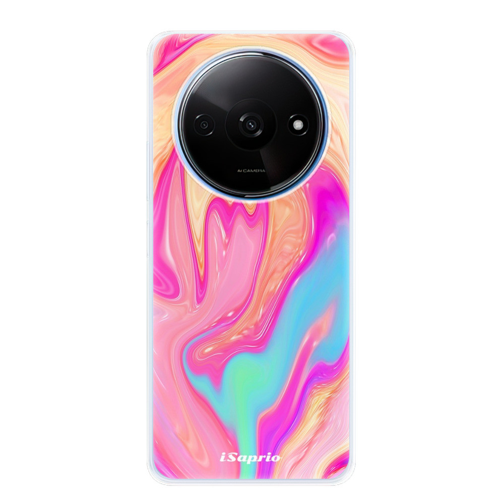 Odolné silikónové puzdro iSaprio - Orange Liquid - Xiaomi Redmi A3