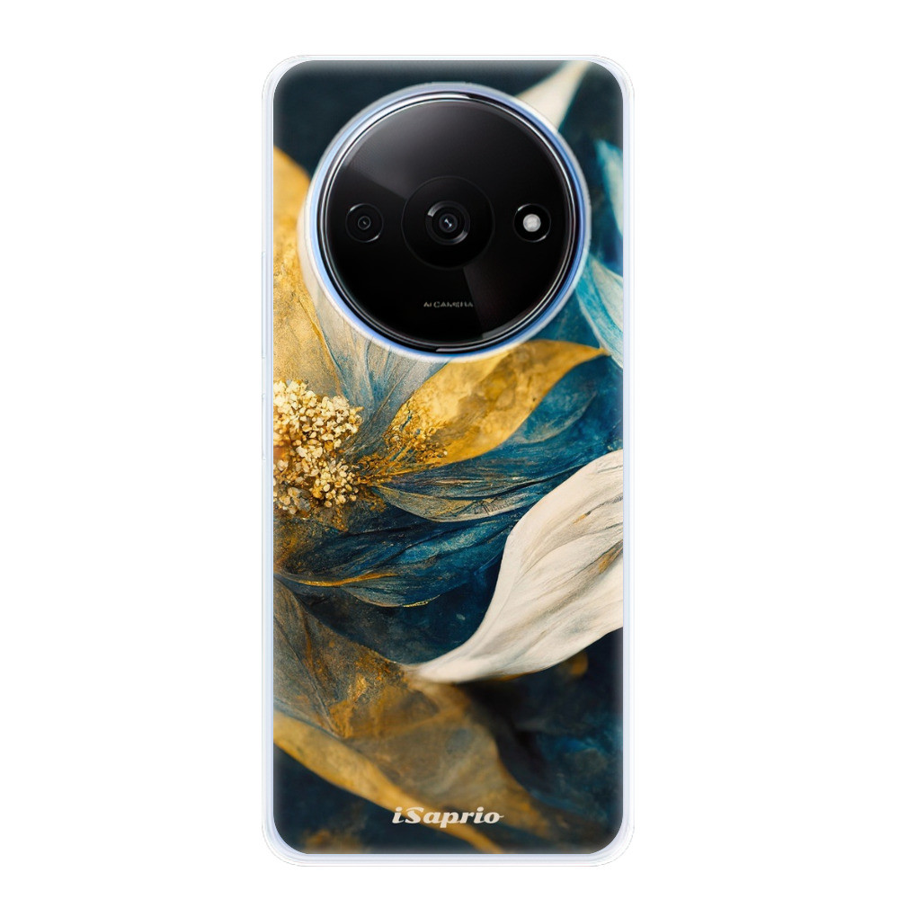 Odolné silikónové puzdro iSaprio - Gold Petals - Xiaomi Redmi A3