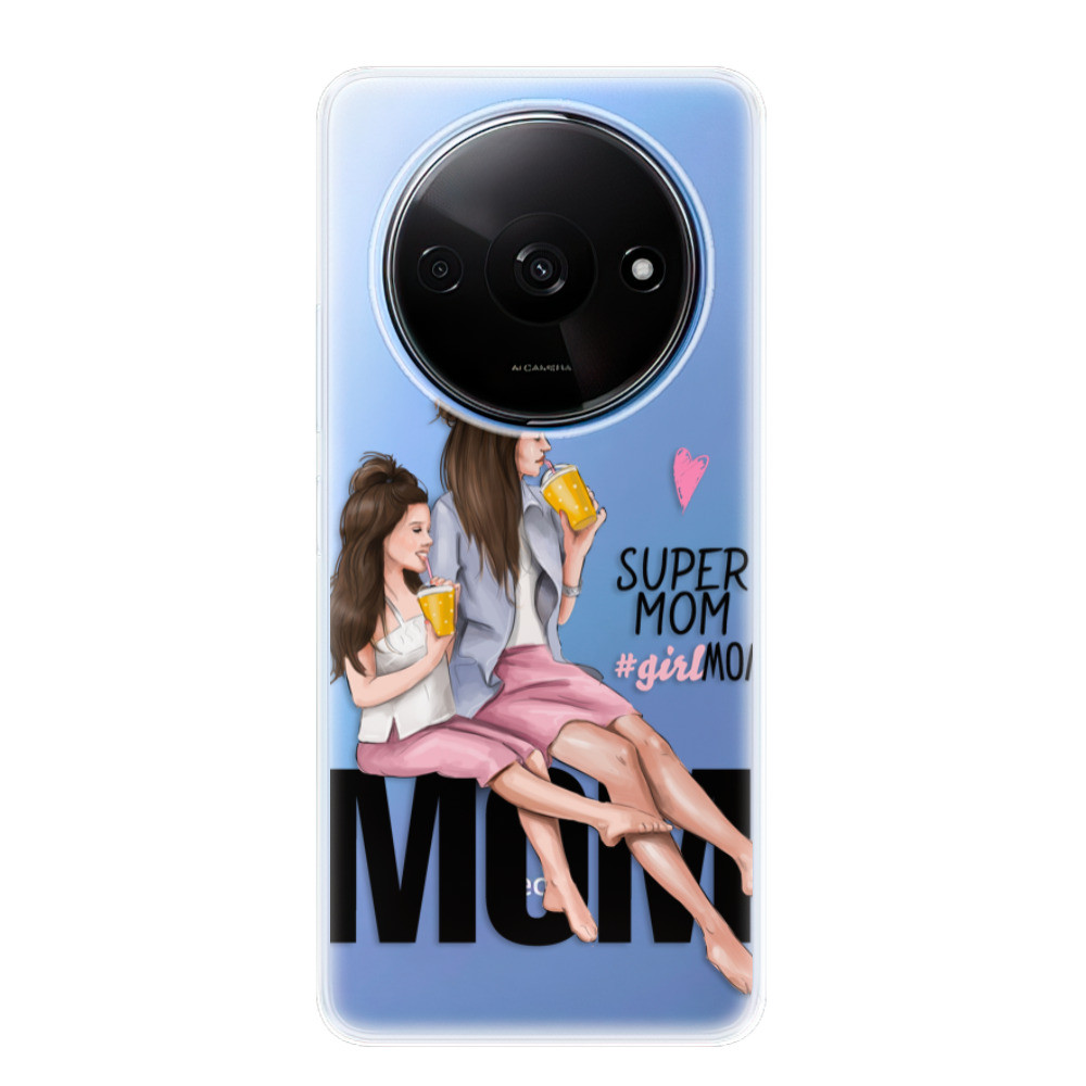 Odolné silikónové puzdro iSaprio - Milk Shake - Brunette - Xiaomi Redmi A3