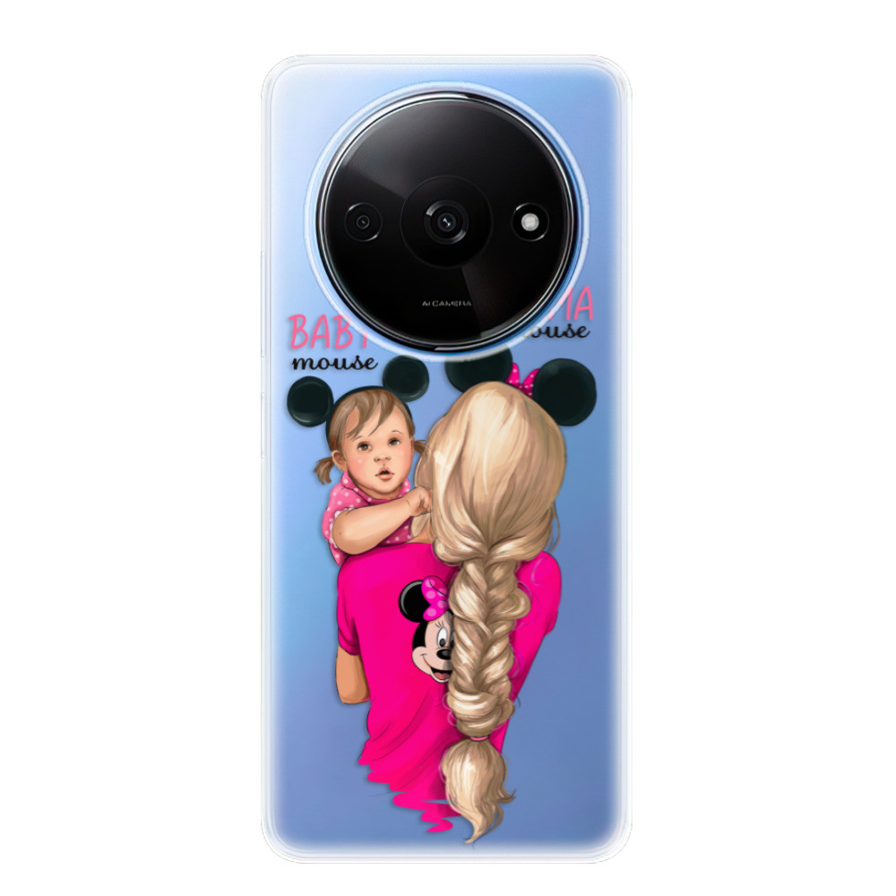 Odolné silikónové puzdro iSaprio - Mama Mouse Blond and Girl - Xiaomi Redmi A3