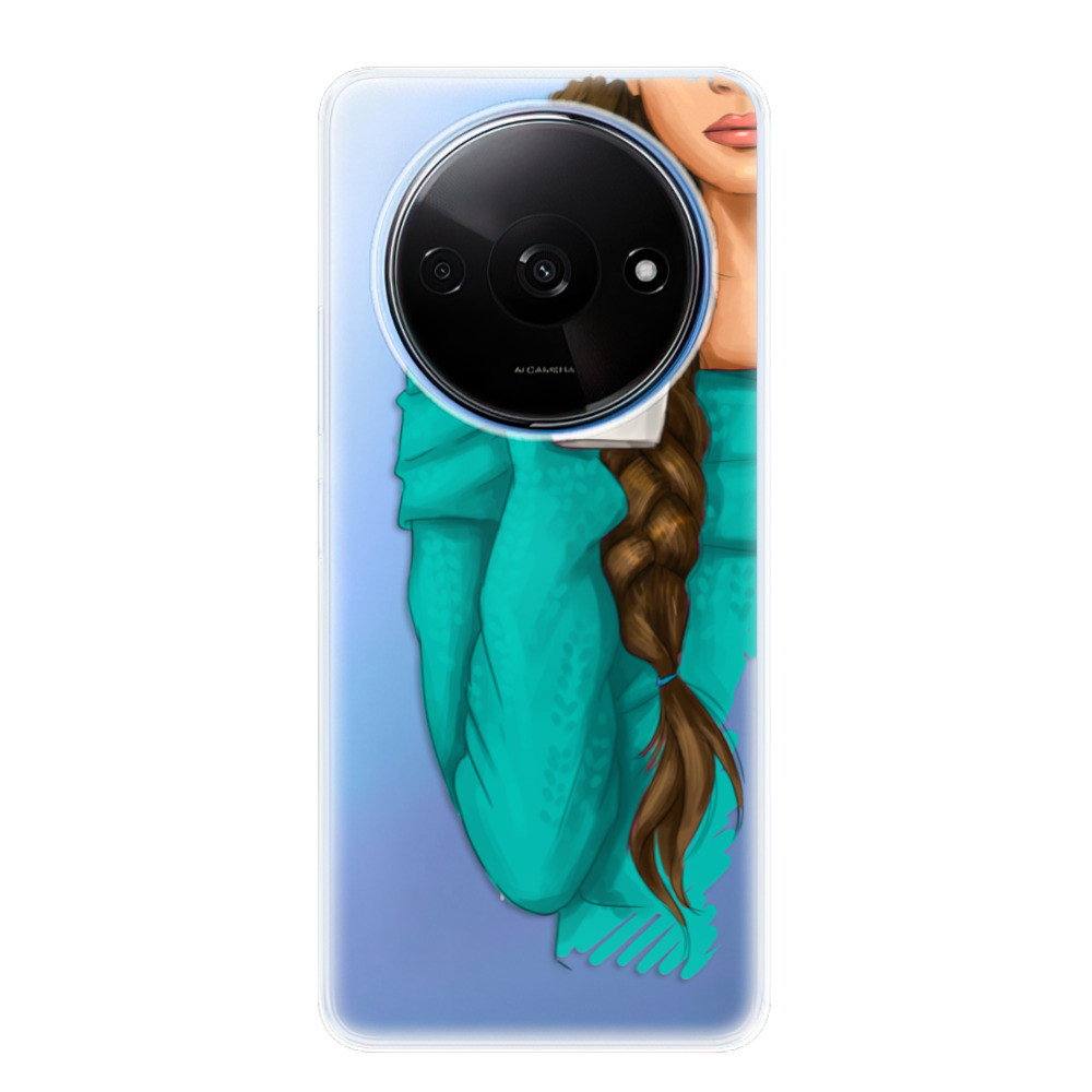 Odolné silikónové puzdro iSaprio - My Coffe and Brunette Girl - Xiaomi Redmi A3