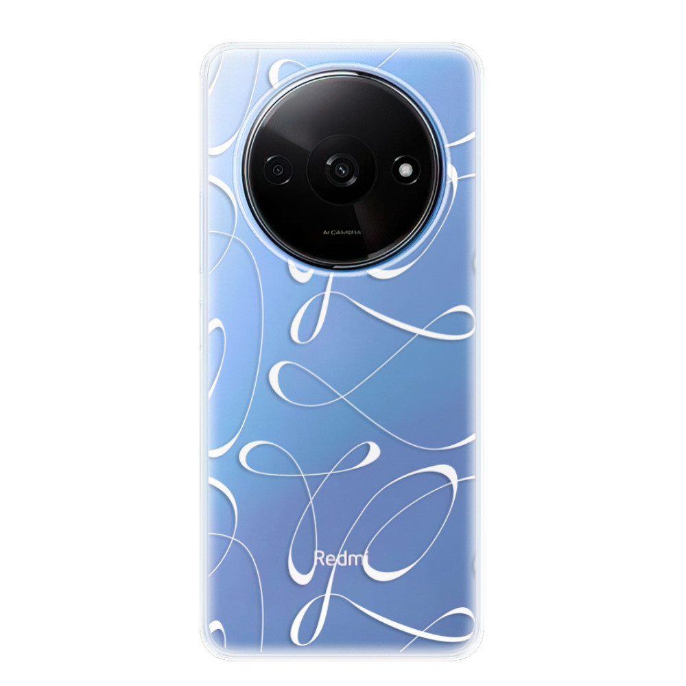 Odolné silikónové puzdro iSaprio - Fancy - white - Xiaomi Redmi A3