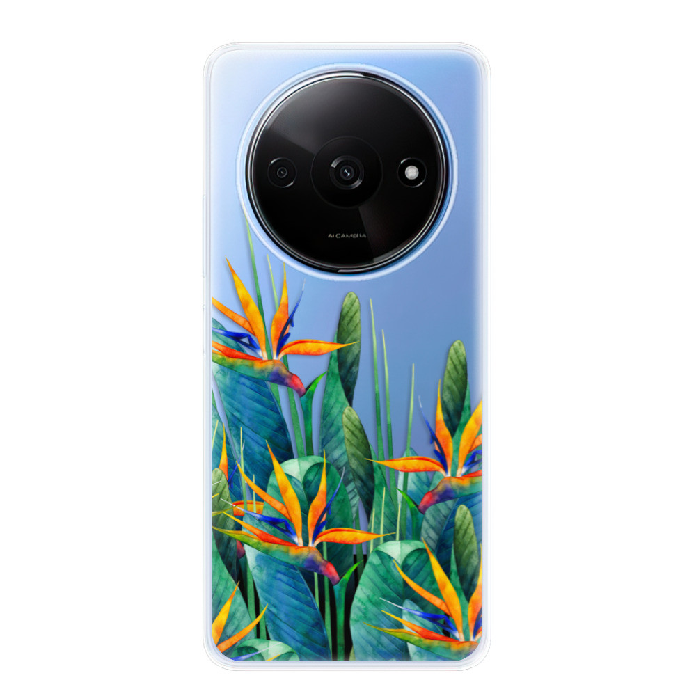Odolné silikónové puzdro iSaprio - Exotic Flowers - Xiaomi Redmi A3