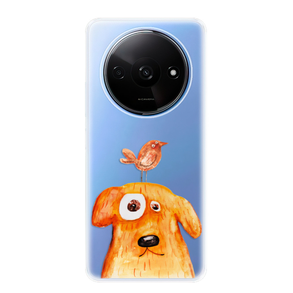 Odolné silikónové puzdro iSaprio - Dog And Bird - Xiaomi Redmi A3
