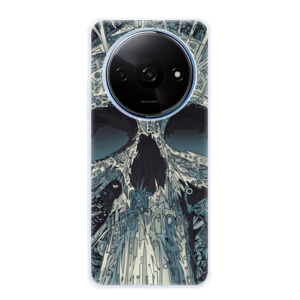 Odolné silikónové puzdro iSaprio - Abstract Skull - Xiaomi Redmi A3