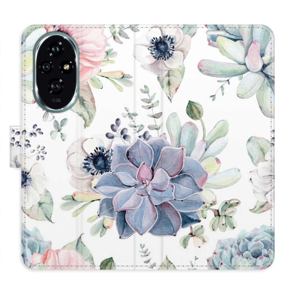 Flipové puzdro iSaprio - Succulents - Honor 200