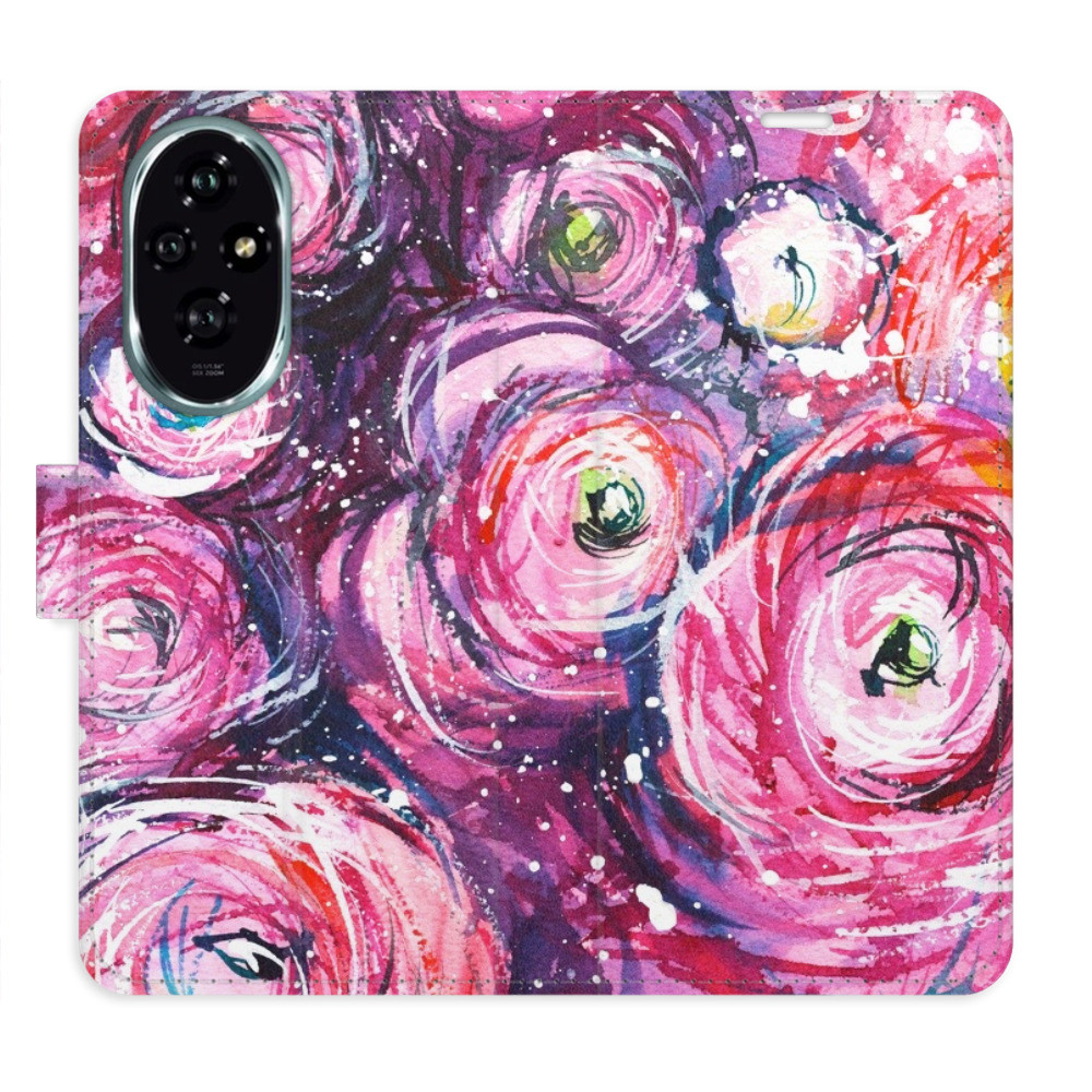 Flipové puzdro iSaprio - Retro Paint 02 - Honor 200