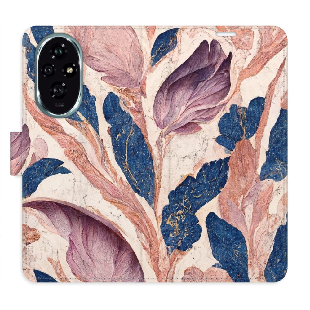 Flipové puzdro iSaprio - Old Leaves 02 - Honor 200