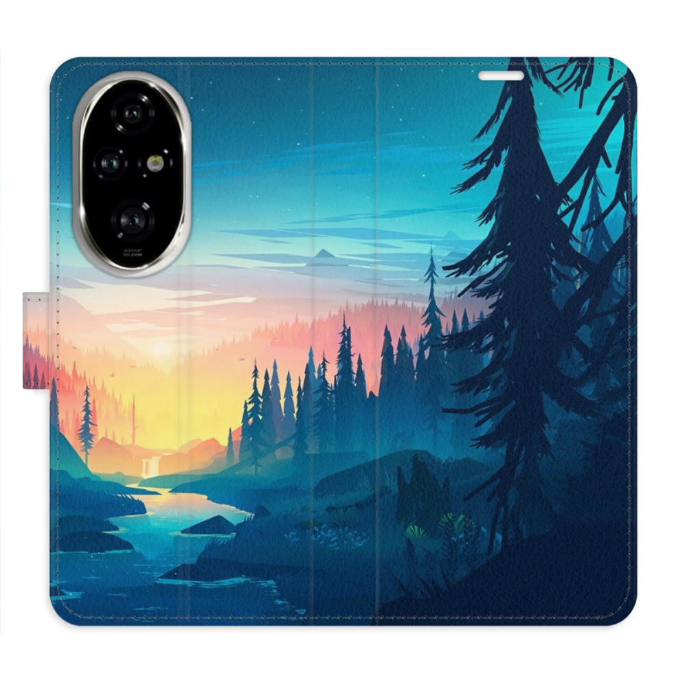 Flipové puzdro iSaprio - Magical Landscape - Honor 200 Pro