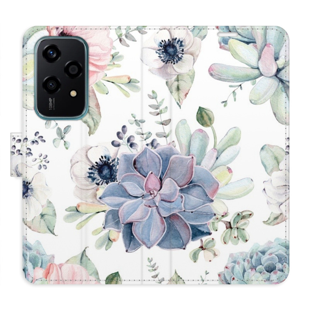 Flipové puzdro iSaprio - Succulents - Honor 200 Lite