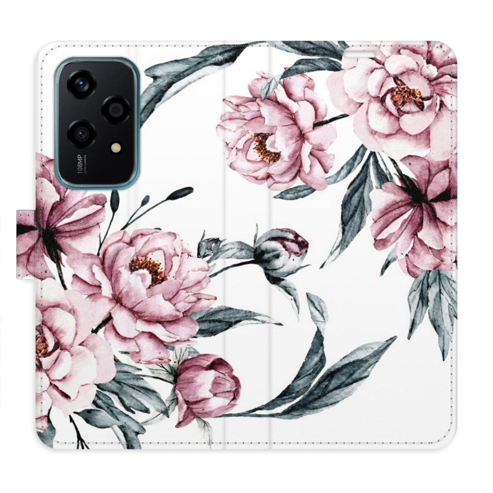 Flipové puzdro iSaprio - Pink Flowers - Honor 200 Lite