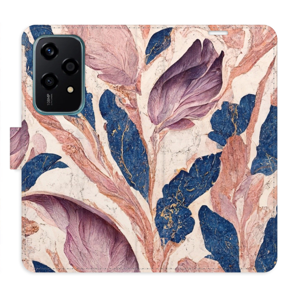 Flipové puzdro iSaprio - Old Leaves 02 - Honor 200 Lite