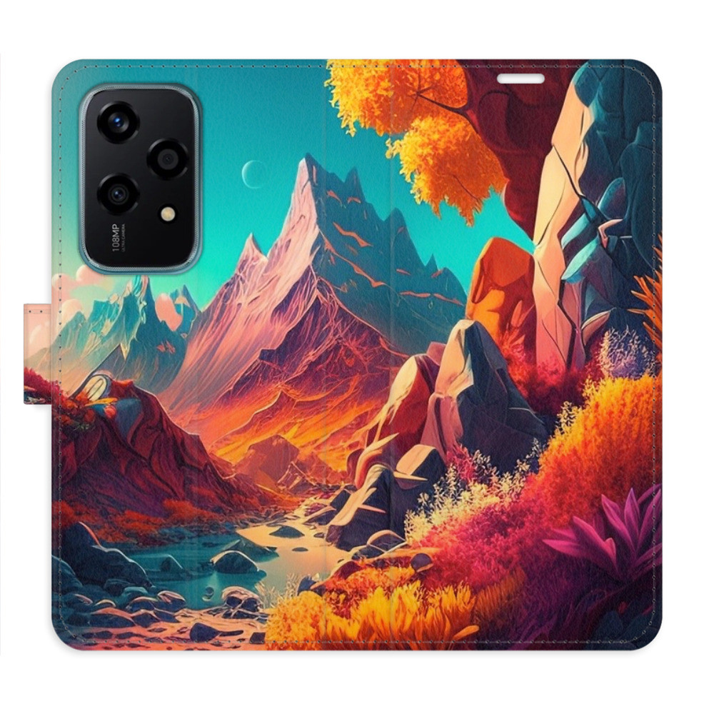 Flipové puzdro iSaprio - Colorful Mountains - Honor 200 Lite