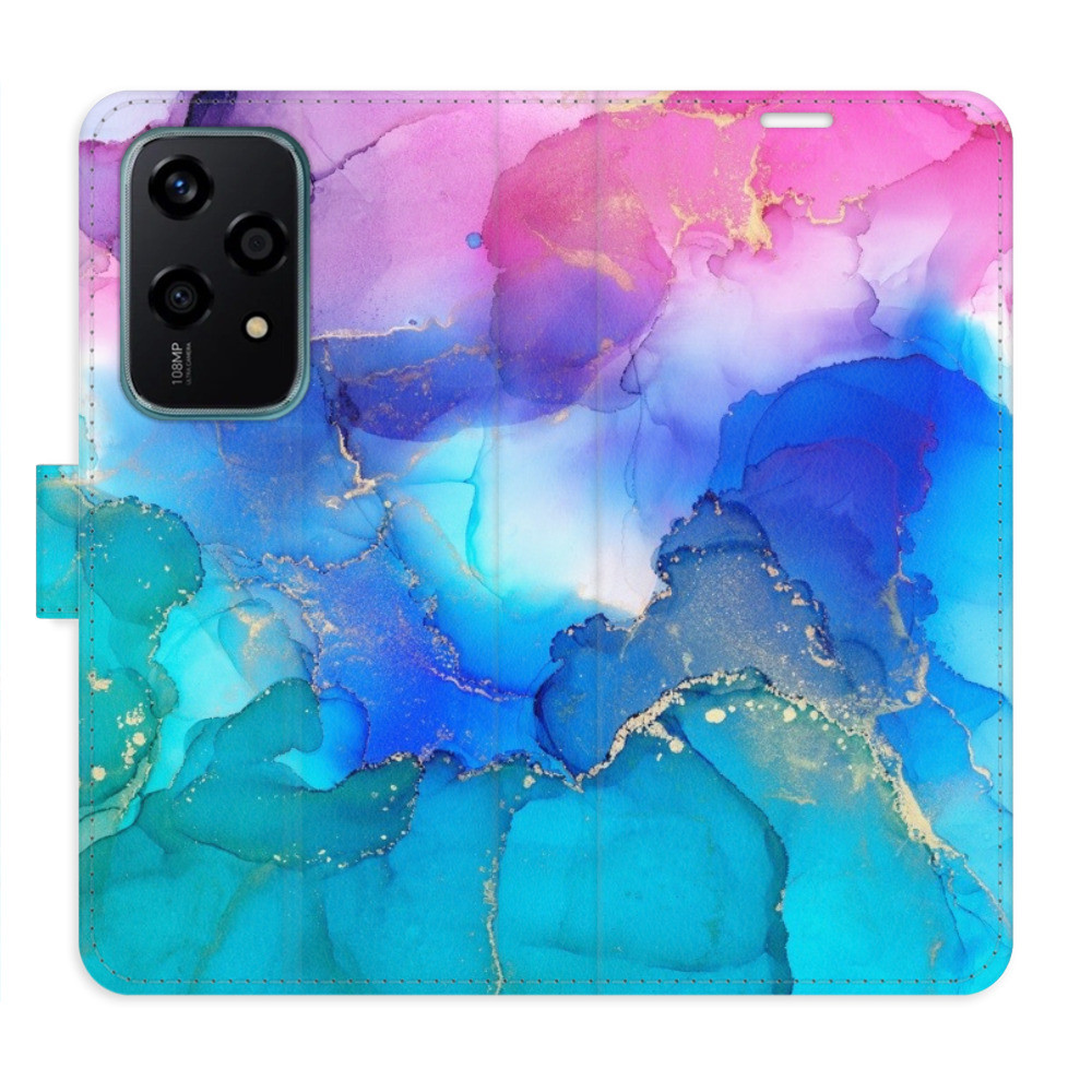 Flipové puzdro iSaprio - BluePink Paint - Honor 200 Lite