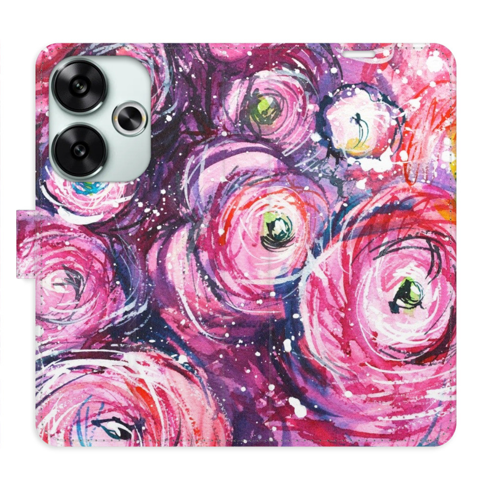 Flipové puzdro iSaprio - Retro Paint 02 - Poco F6