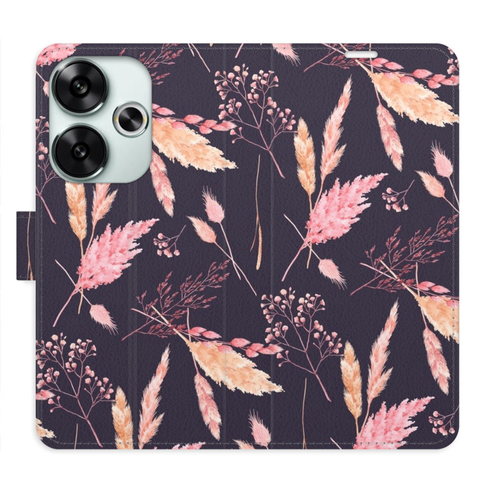 Flipové puzdro iSaprio - Ornamental Flowers 02 - Poco F6