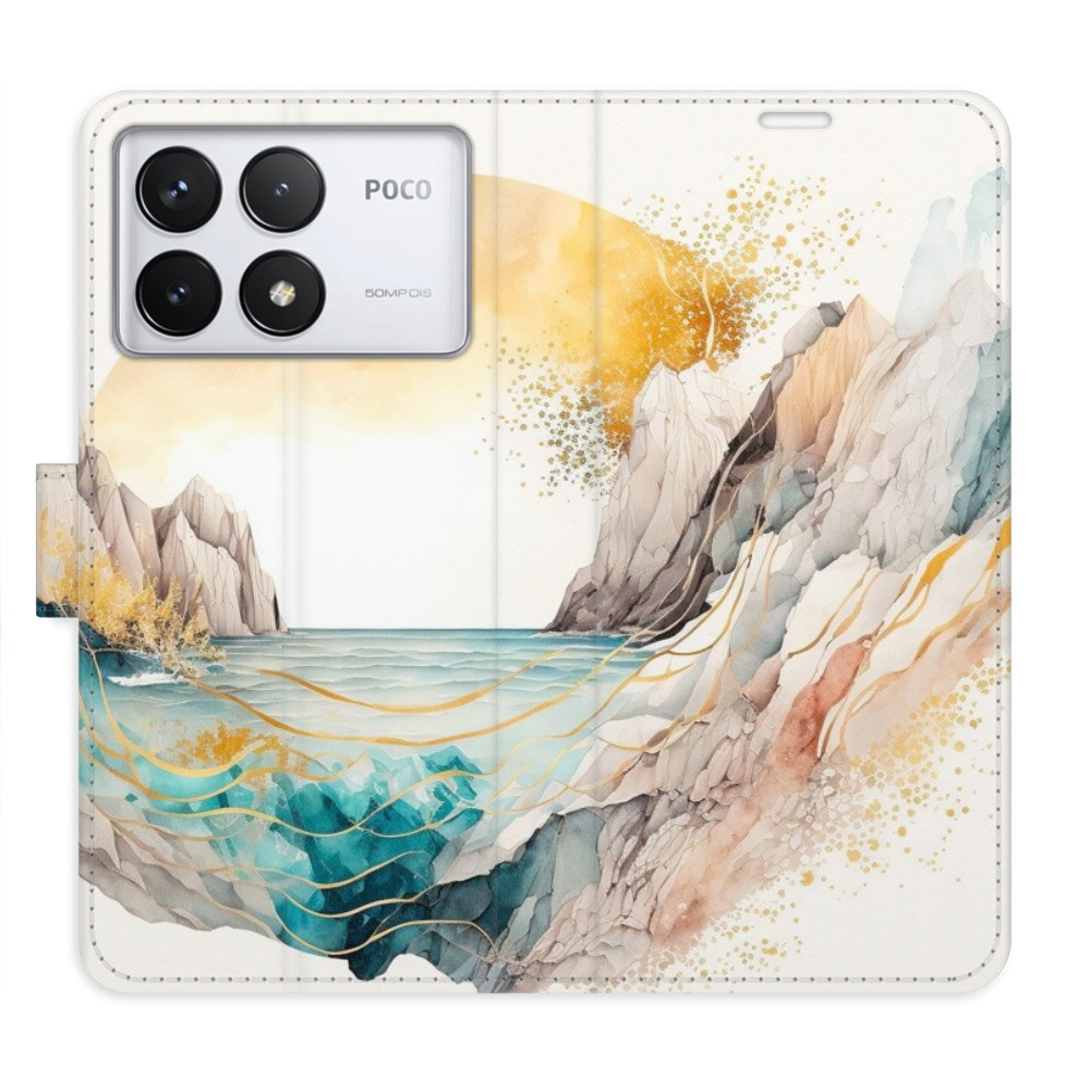 Flipové puzdro iSaprio - Winter in the Mountains - Poco F6 Pro