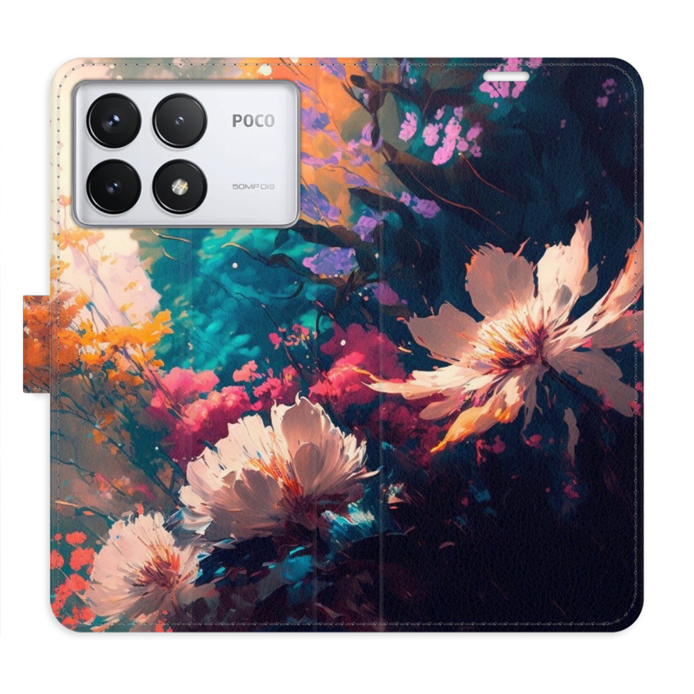 Flipové puzdro iSaprio - Spring Flowers - Poco F6 Pro