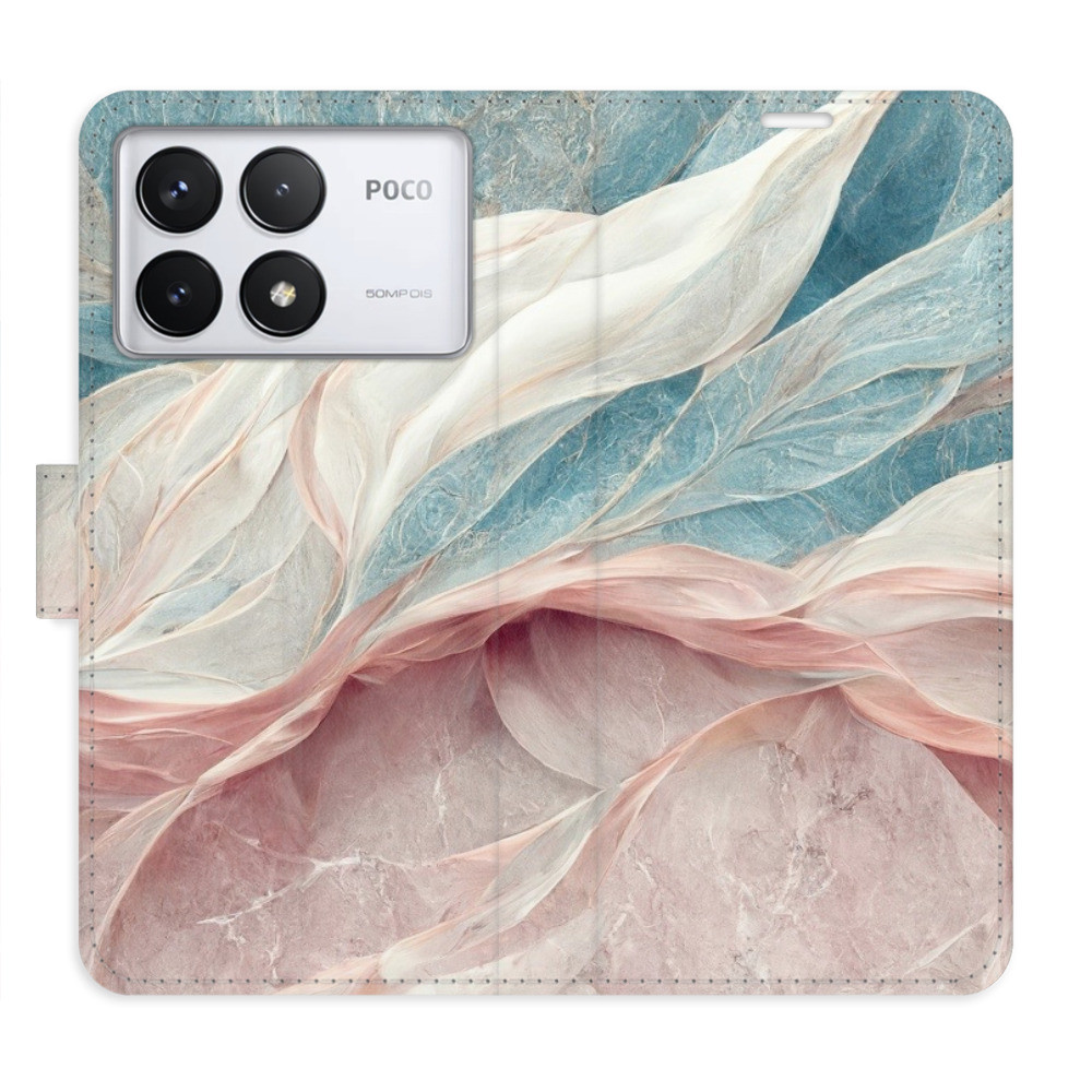 Flipové puzdro iSaprio - Old Leaves 03 - Poco F6 Pro