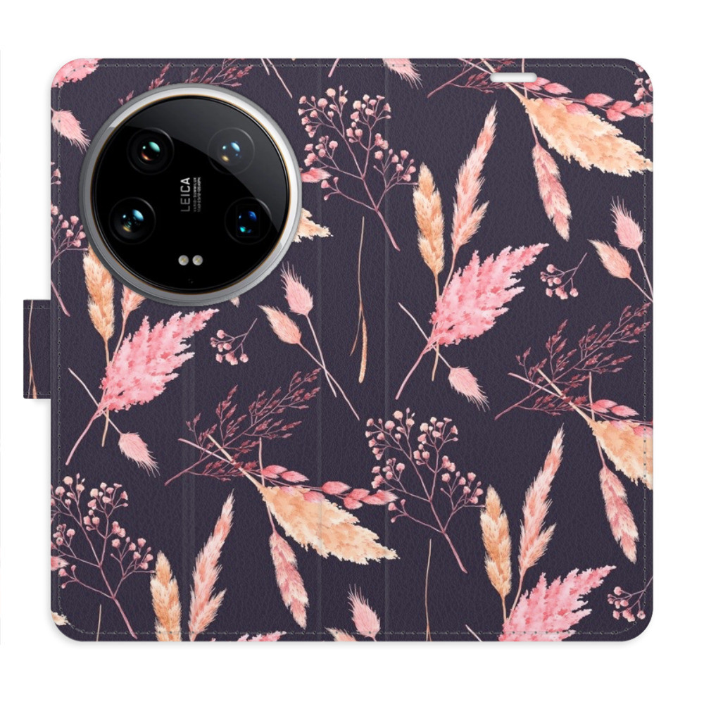 Flipové puzdro iSaprio - Ornamental Flowers 02 - Xiaomi 14 Ultra