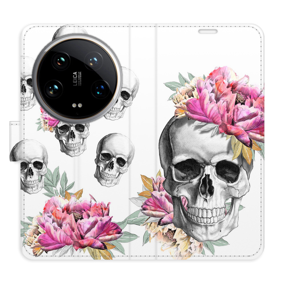 Flipové puzdro iSaprio - Crazy Skull - Xiaomi 14 Ultra