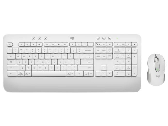 Logitech Set klávesnica a myš Signature MK650, CZ-SK, biela/sivá