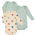 Pyžamá Petit Bateau  BODY US ML PACK X3