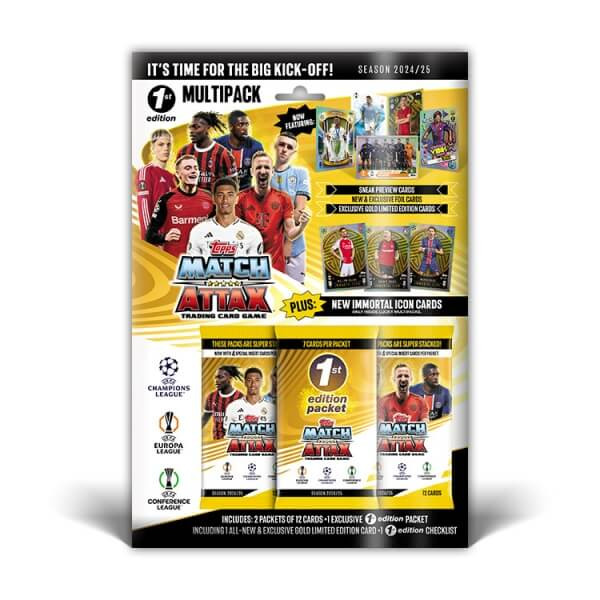 Topps 2024-2025 Topps Match Attax 1st Edition Multipack