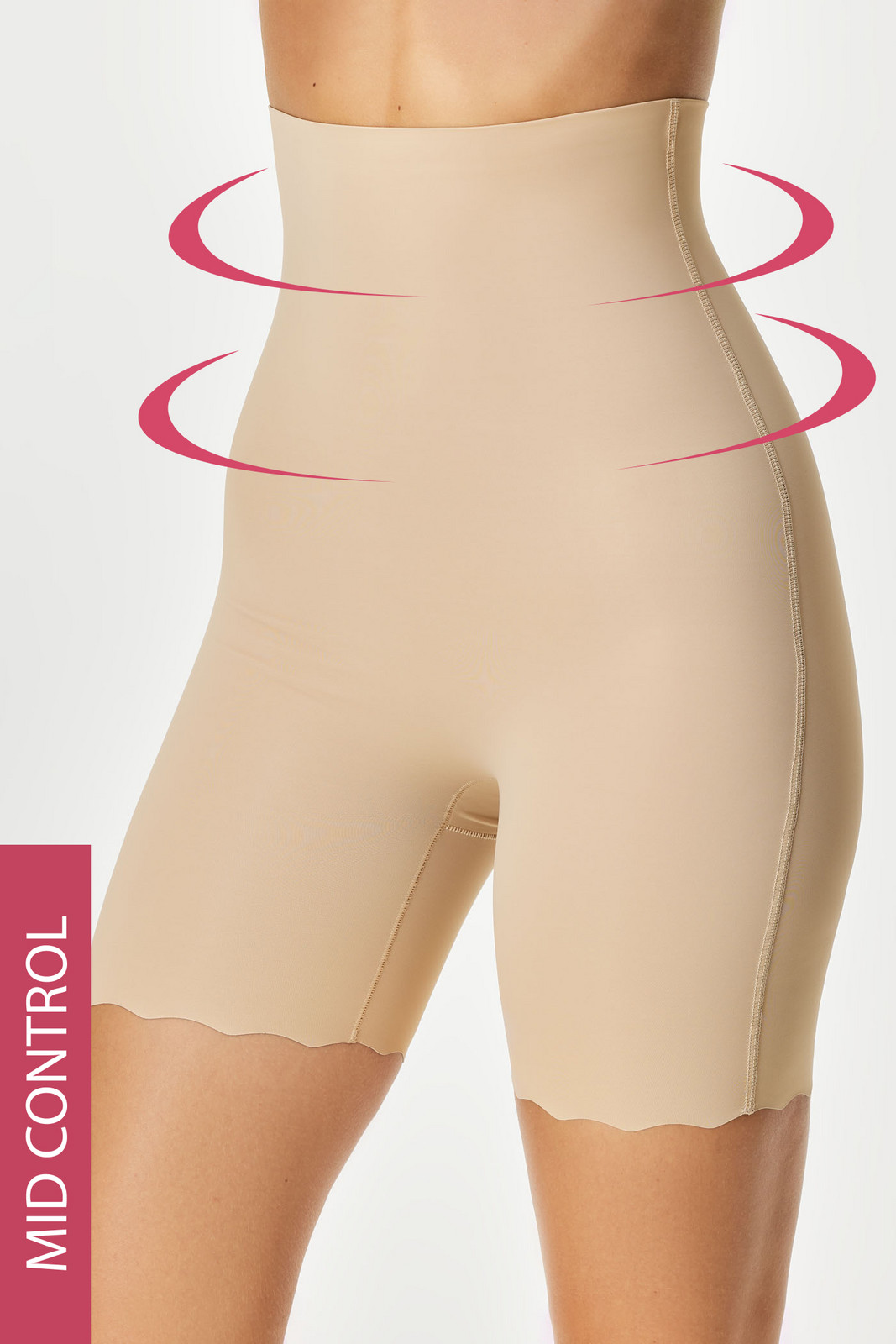 Sťahovacie boxerky Laser cut Exclusive s vysokým pásom