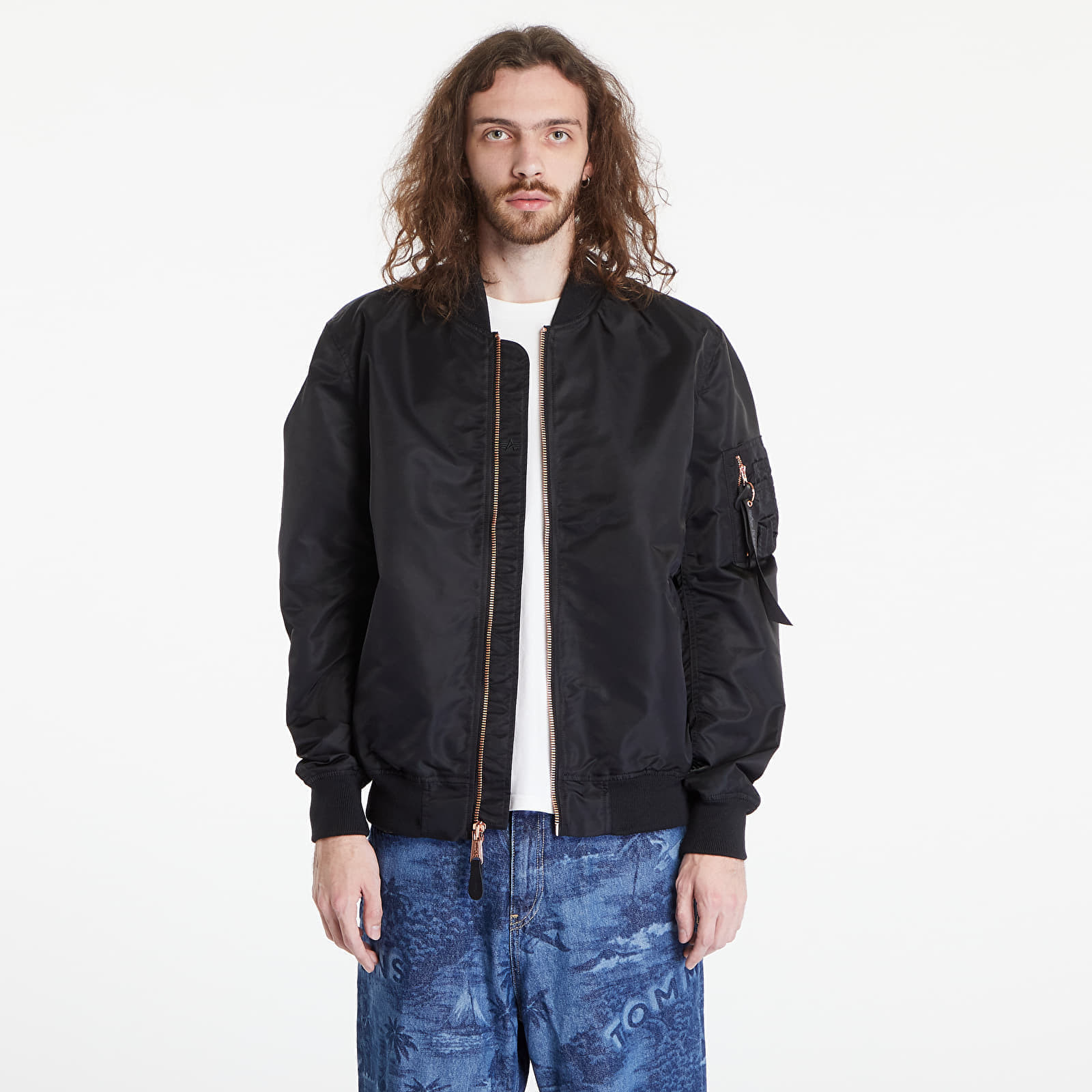 Bunda Alpha Industries MA - 1 VF LW Black M