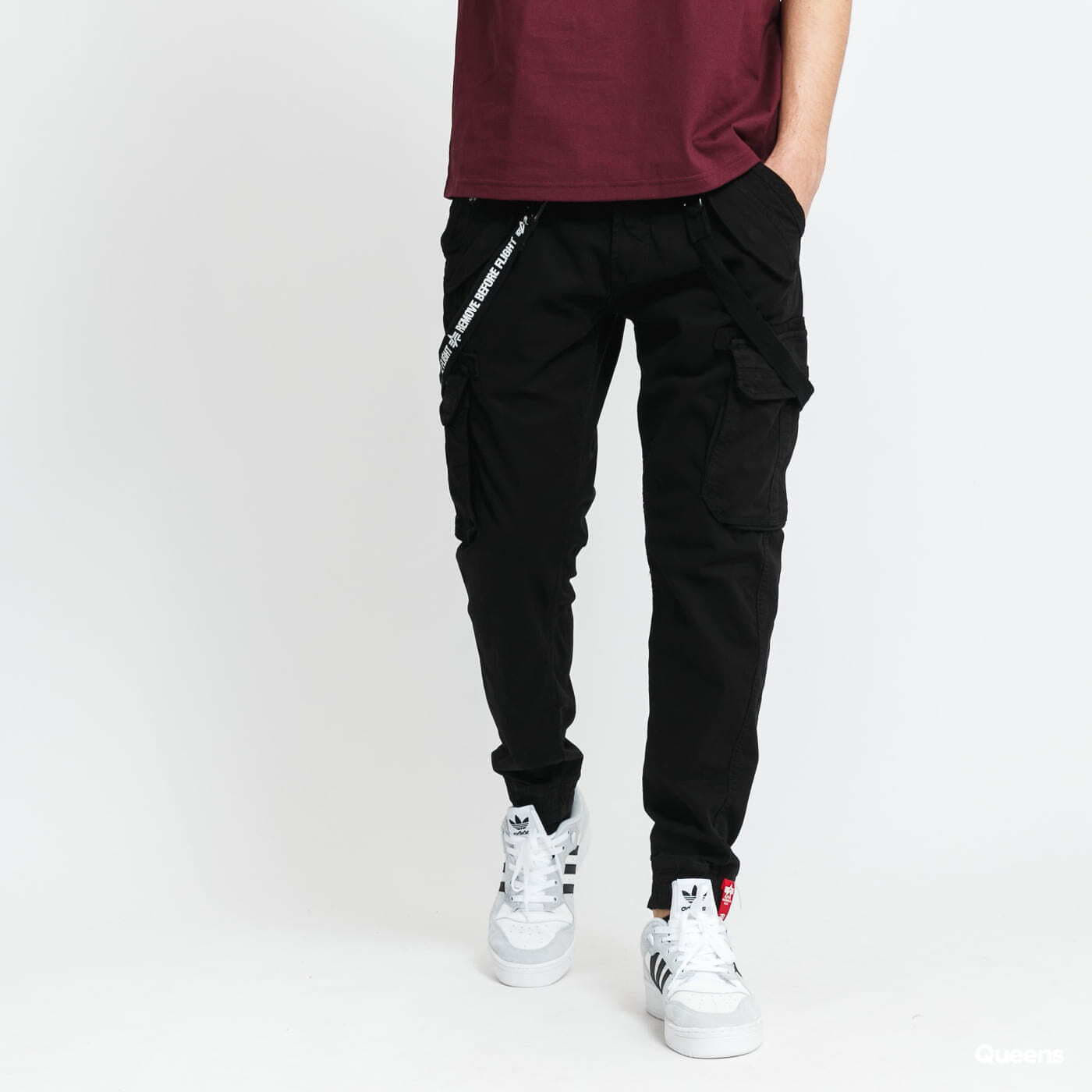 Kalhoty Alpha Industries Utility Pant Black M/L