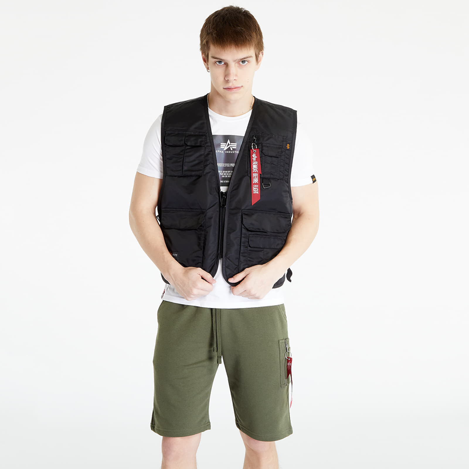 Alpha Industries Utility Vest Black S/M