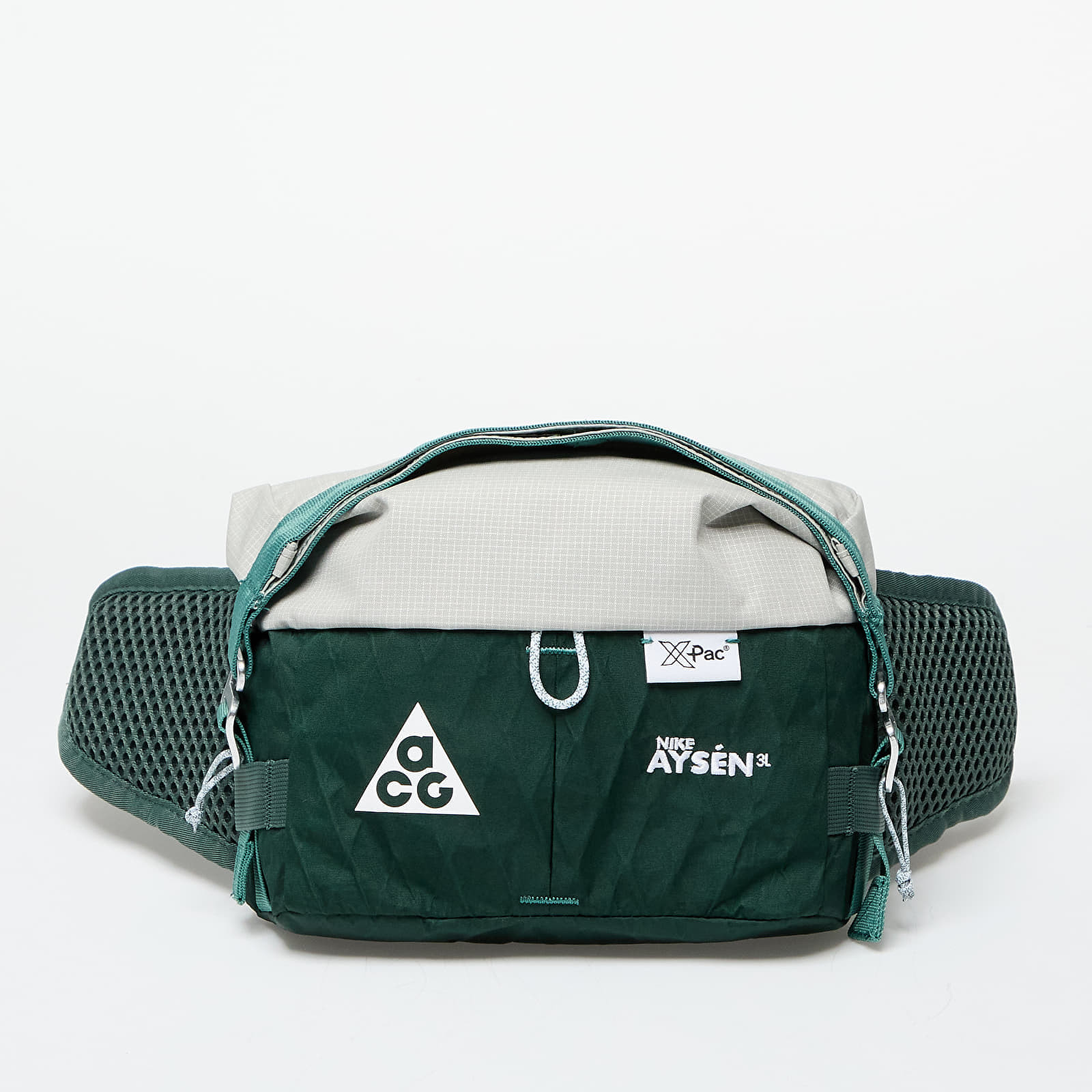 Ľadvinka Nike ACG Aysén Hip Pack Vintage Green/ Light Iron Ore/ White 3 l