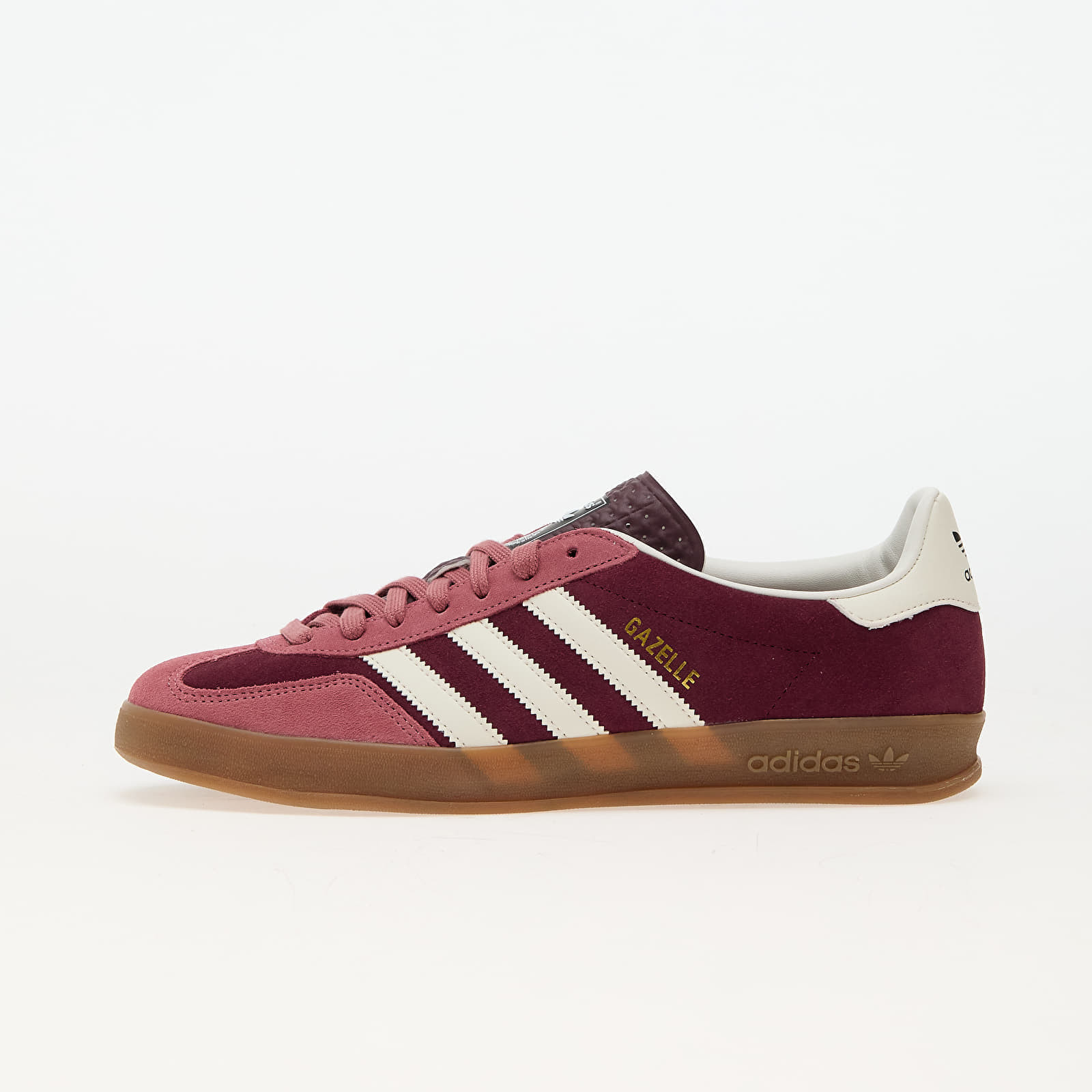 Tenisky adidas Gazelle Indoor Maroon/ Ftw White/ Preloved Crimson EUR 43 1/3