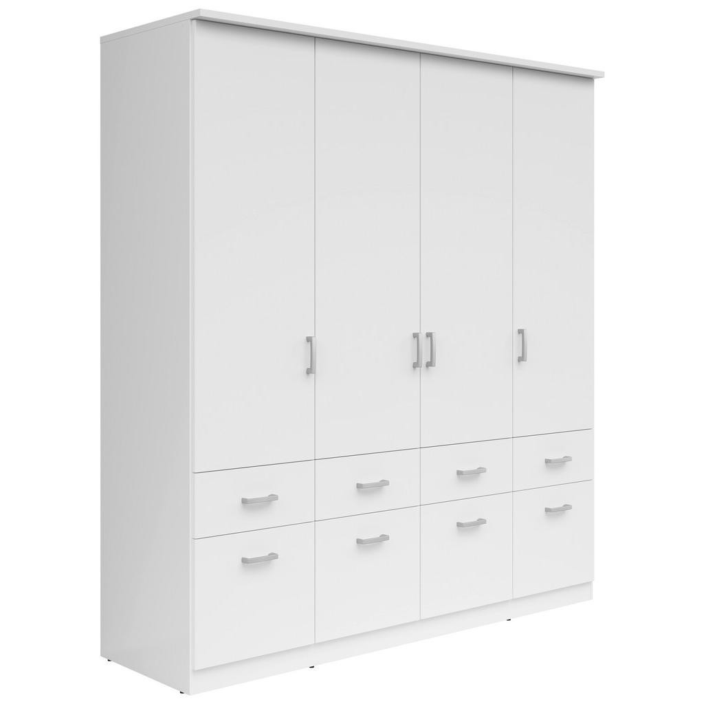 Boxxx ŠATNÍKOVÁ SKRIŇA, biela, 181/199/58 cm