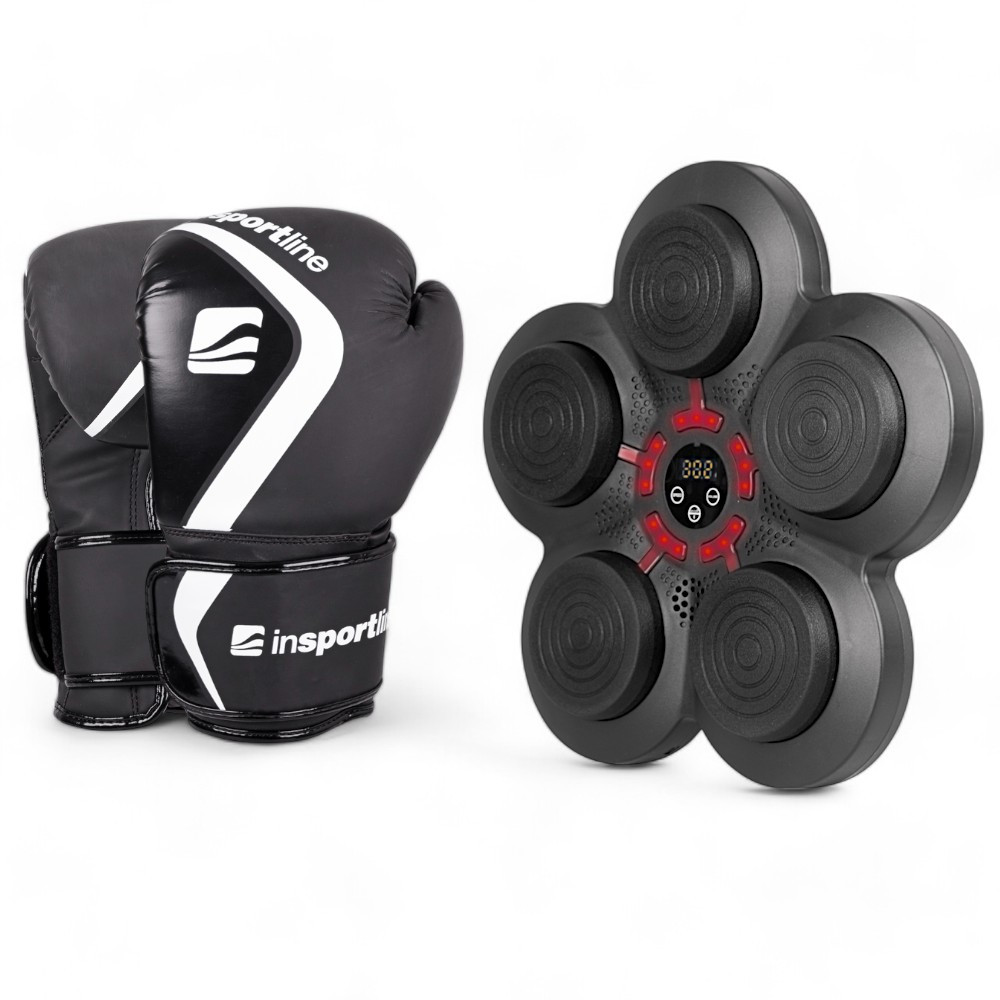 inSPORTline Smartpunch + Shormag čierna - 4 oz