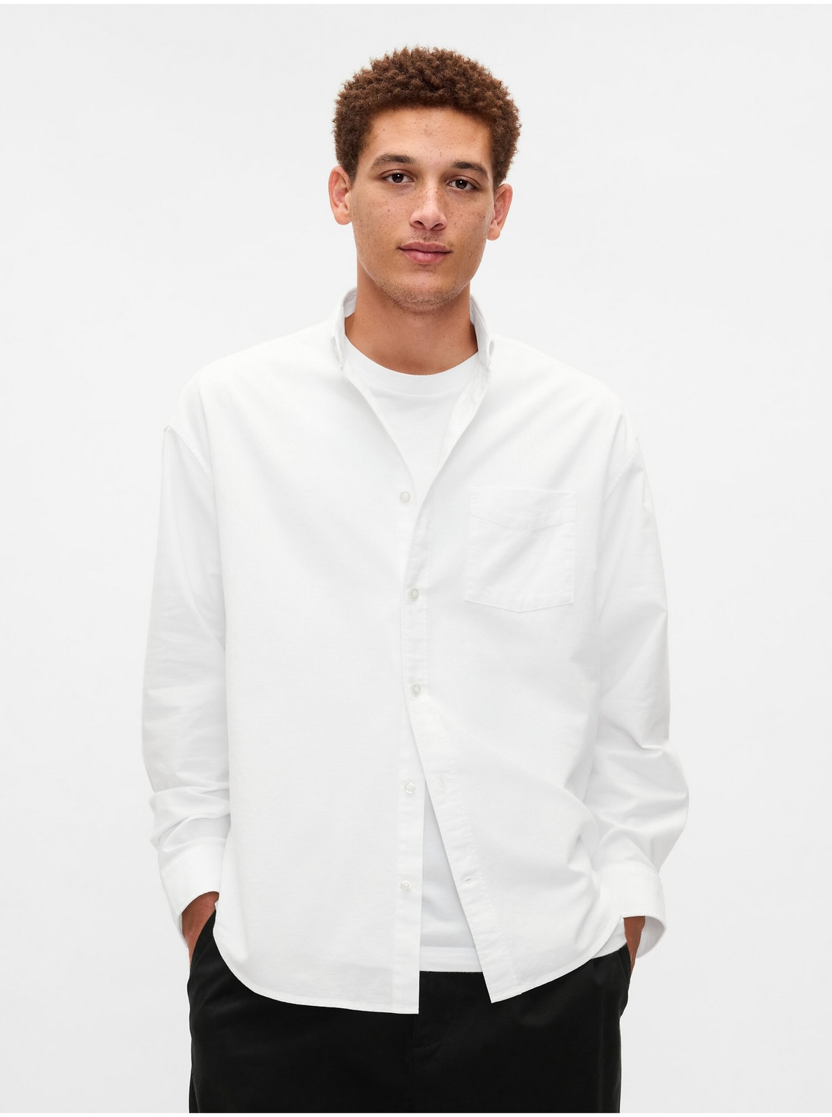 Oversize košele Oxford Big Shirt GAP