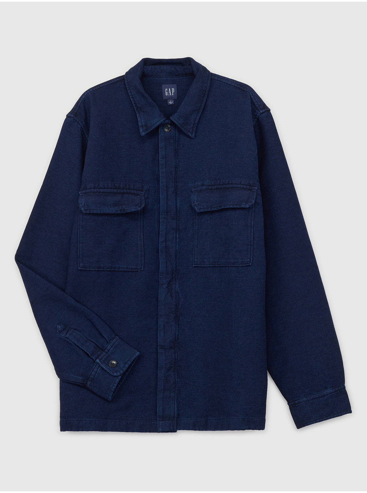 Džínsová oversize košeľa GAP